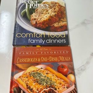 3 different Cookbooks